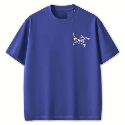 2025 High-end heavy cotton short-sleeved T-shirt, a fashionable and trendy brand for men and women in summer 명품 티셔츠 2022