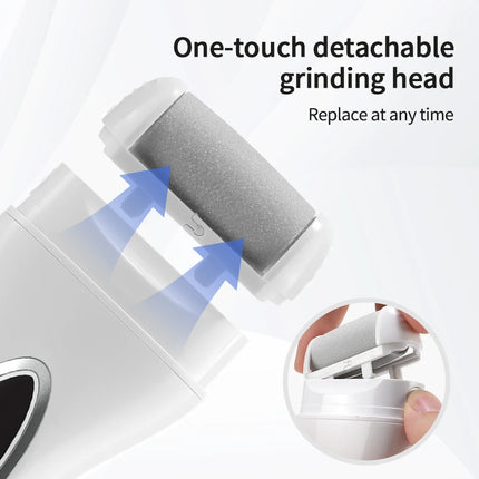 Electric Foot Grinder with Digital Display Rechargeable Callus Remover 3 speed Portable Foot  Heel Dead Skin Callu Removal Tool