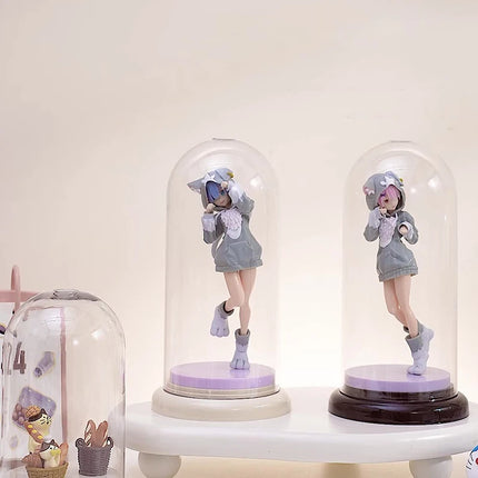 Display Rack Storage Box Collector With Transparent Single Doll Model Small Ornaments Hand Cabinet