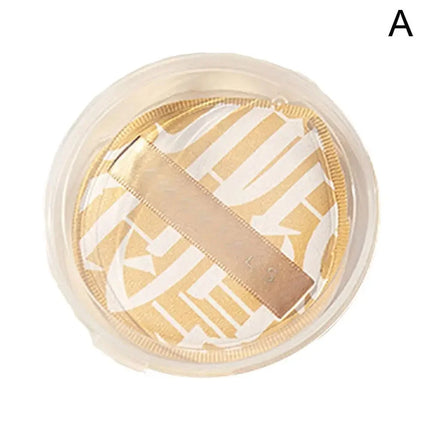 Air Cushion Cosmetic Puff Set With Storage Box Makeup Cotton Candy Sponge Soft Leather Clip Wet Dry Use Makeup Tools