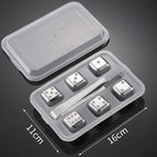 Dice 6pc Silver Clip