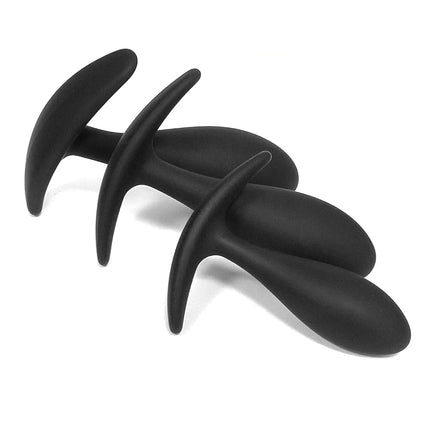 Soft Silicone Anal Toy Butt Plug Anal Plug Unisex Sex Stopper Adult Toys for Men/Women Anal Trainer for Couples Sex Products 18+