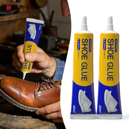 60ml Super Glue for Very Strong Shoes 1/2/3/5PCS for Sneakers Boot Leather Fast Repair Diy Transparent Liquid Glue Universal