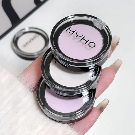 White Matte Highlighter Pink Purple Blush Palette Powder Eyeshadow Waterproof Lasting Face Contour Brightening Makeup Cosmetics