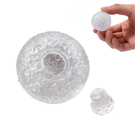 Hollow Ball Skin Stress Relief Toy 1/10pcs Molds Tools Diy Handmade Slow Rebound Decompression Transparent Ball