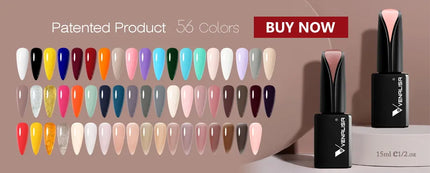 Venalisa VIP4 7.5ml Gel Nail Polish Hema Free Full Coverage Beautiful Semi Permanent Soak Off UV LED Gel Nail Polish Gel Lacquer