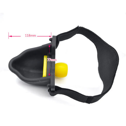 Silicone Mouth Gag Funnel Pee Drink Urine Props Sex Toys for Couples BDSM Restraints Kit Women Men Gay Adult Games Sex Products