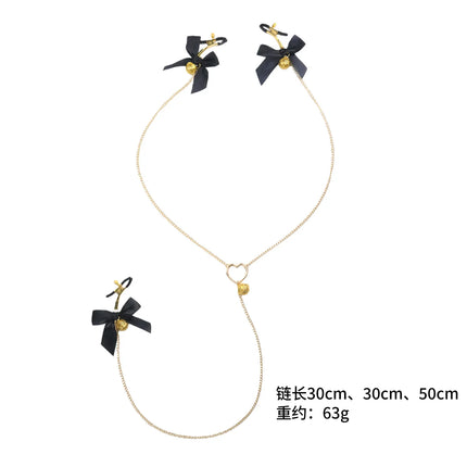 Nipple Clamps for Adult Use Breast Clamps for Chest  Enticing Nipple Stimulation Adjustable Bell Nipple Clamps Female Sex Toys