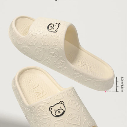 Non-slip Slippers Female Outer Wear 2024 New Bathroom Bathroom Indoor Home Sandals Female Summer Eva