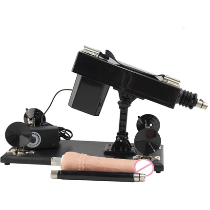 FREDORCH Sex Machine for Woman Adjustable Masturbating Pumping with 3XLR Accessories Sex Gun Love Machine for Men Adult Toys