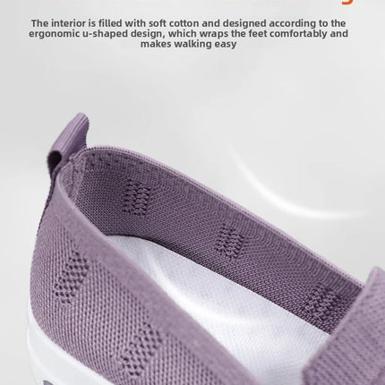 Spring New Women's Sports Shoes, Fashionable, Breathable, Lightweight, Non-slip, Wear-resistant, Casual Sports Shoes, Flat Shoes