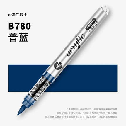 GRASP 120/1 Colors Acrylic Marker Pens Waterproof Pen Soft Brush Nib Student Art for Glass Stone Art School Supplies Stationery