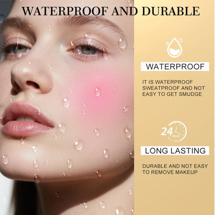Magic Temperature-Changing Blusher Waterproof Silky Smooth Liquid Blush Pink Cheek Rouge