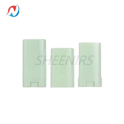 20/30/50pcs 15g White Black Clear Pink Empty Oval Flat Lip Balm Tubes Plastic Perfume Deodorant Containers 15ml Lipstick Tubes