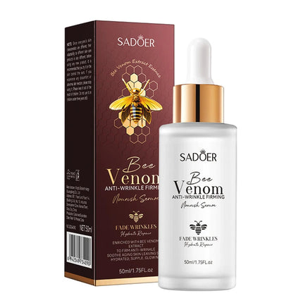 Bee Venom Face Serum Anti Wrinkle Firming Tighten Skin Care Reduce Eye Fine line Tender Brighten Facial Essence