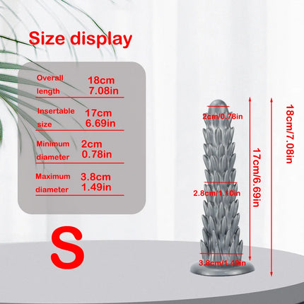 Long Monster Dildo Spike Butt Plug Fantasy Huge Dildos Silicone Soft Anal Dilator Prostate Massager Adults Sex Toy For Women Men