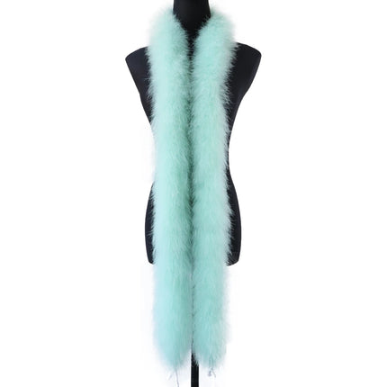 2M Soft Turkey Marabou Feather Boa 11-50g for Scarf Clothing Christmas Tree Decor Shawl Craft Costume Wedding Dress Plume Boas