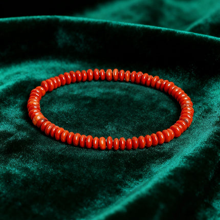 Natural Stone White Jade Abacus Bead Bracelet 4*2mm String for Positive Energy Healing Reiki Protection Good Luck Charm Jewelry