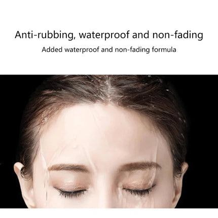 4 Point Eyebrow Pencil 4 Prong Tip Eyebrow Pen 4 Fork Eyebrow Pencil Waterproof Liquid Eyebrow Pencil Long Lasting Like Real