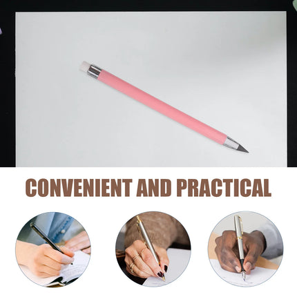 10pcs Inkless Pencil Eternal Non Sharpening Drawing Sketch Eraser Reusable Teens Pencil Art Student Teacher Premium Wooden Lead