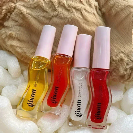 Gisou Original Moisturizing Watermelon Lip Oil Gloss Care Of The Lips Benetitnt For Lips Plumping Exfoliating Plumping Lip Balm