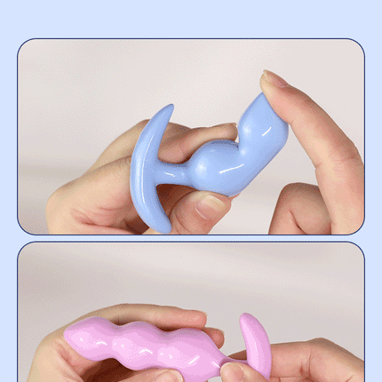 Three Piece Anal Plug Set Three Different Experiences Adult Toys Anal Exerciser Silicone Material Get Close To The Skin 18+