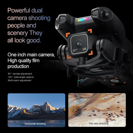 K900 MAX 8K Professional Drone with Dual Camera WiFi FPV Aerial Photography 360° Obstacle Avoidance Quadcopter airdrop Drone Toy