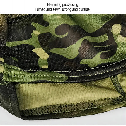 Bicycle Riding Windproof Mask, Outdoor Hunting, Hiking, Head Warmer, Ski Scarf, Full Face Sunscreen Mask
