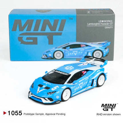 MINIGT 1:64 Porsche Lamborghini LWBK A80 ER34 1087 alloy car Model 1059 1081 1068 1067 1053 967 1083 1066 1054 984 1052 977