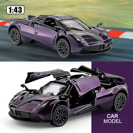 1:43 Scale 4 Inch Die Cast Model Race Car Toy with Pullback Action Alloy Model Car for Collection and Ornament Birthday Gift Boy