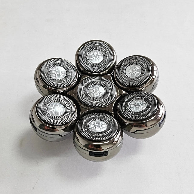 7 Blade Razor Replacement Shaving 7D Heads Floating Washable For Most Electric Shavers Trimmers Kit Cutter Blades