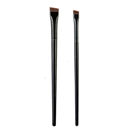 New 1/2pcs Blade Makeup Brushes Angled Thin Eyebrow Brush Flat Fine Eyeliner Brush Professional Liner Brow Beauty Make Up Tool