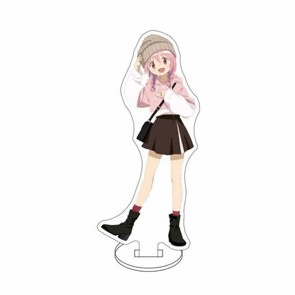 Puella Magi Madoka Magica ANIME 15CM Madoka Kaname Homura Akemi Acrylic Stand figure Stand Cosplay Festivals Gifts keychain