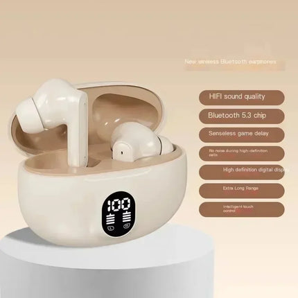 Original TWS Wireless Headphones Game Bluetooth Headphones with Microphone Noise Reduction High Fidelity Bass Earphones