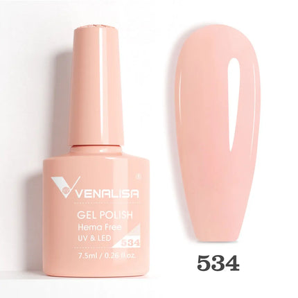 7.5ml Venalisa TPO FREE HEMA FREE Gorgeous Color Nail Gel Polish Long Wear Soak Off UV LED Gel Varnish Nail Manicure Gel Varnish