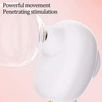 Cute Rabbit Vibrating Egg Massager USB Rechargeable Pussy Clit Sucking Vibrator G-spot clitoral stimulator Adult Sex Toy