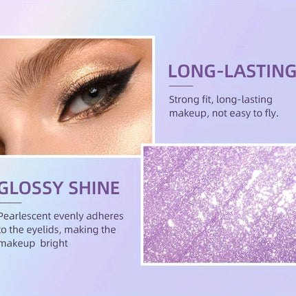 1PC liquid eye shadow, waterproof, anti smudge, durable, creates perfect eye makeup