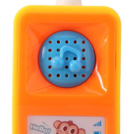 Musical Baby Phone Toys Simulation With Sound Light Mobile Phone Toy Cartoon Cute Enlightenment Kids Learning Cellphone