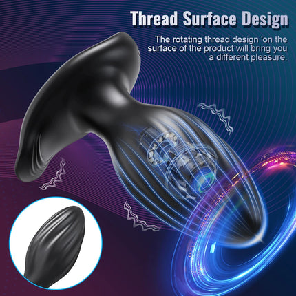 360° Rotation Vibration Anal Plug Butt Plug Sex Toys for Women Men APP Prostate Massager Wiggle  Anal Vibrator Sex Toy for Male