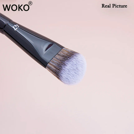 47 Foundation Brush Broom Shadow Liquid Cream Blending Blush Foundation Brush  Angled Professional Makeup Brush Cosmetic Tool