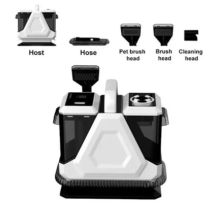 Portable Carpet Cleaner  Wet & Dry Powerful Vacuum Cleaner For Carpet, Rug, Couch, Car Seats, Deep Spot Cleaning Machine 220V