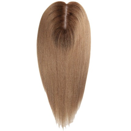 100% Remy Human Hair Natural Hair Topper HairPieces for Women Silk Base 3Clip in Toppers Hair Swiss Lace Hair Topper Breathable