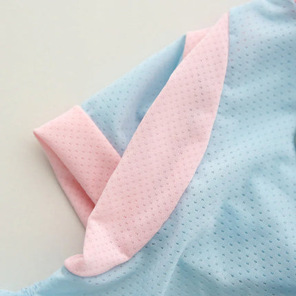 Dog Summer Four-Legged Ice Silk Cool Pet Clothes with Leash Attachment Cooling Pet Clothes
