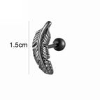 Black / 6mm Steel Pole