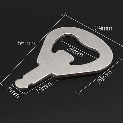 5 Pcs Iron DIY Bottle Opener 56*39mm/64*39mm Beer Opener Soft Drink Bottles Hardware Kit for Bar/Kitchen/Home