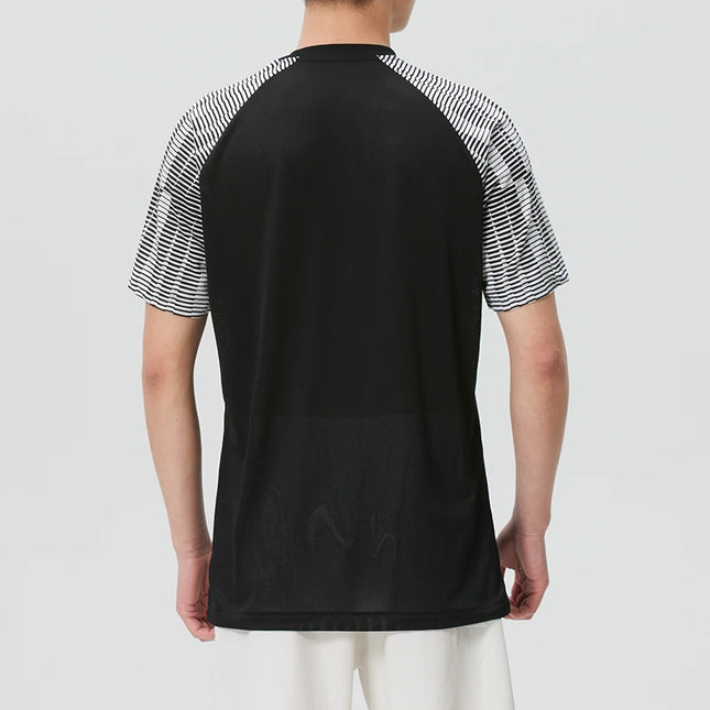 Nike Men's T-Shirt Sportswear Moisture-Wicking Quick-Drying Running Fitness Breathable Color-Blocking Round Neck Short-Sleeved Ib8761-010
