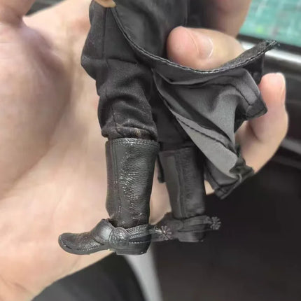 1/12 Scale Cowboy Spurs Boots Model for 6'' Nota