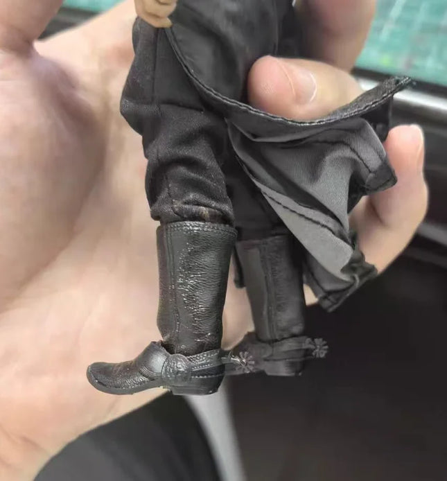 1/12 Scale Cowboy Spurs Boots Model for 6'' Nota