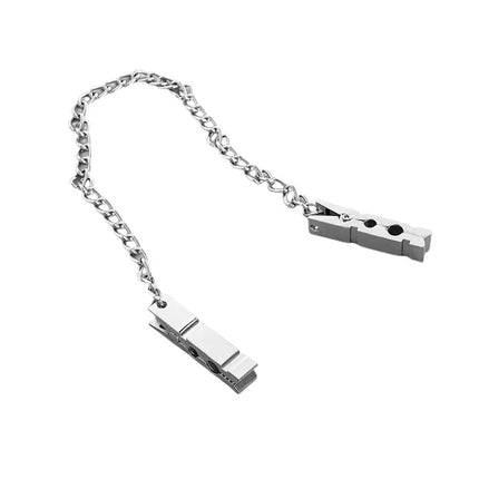 Erotic Gadgets Chain Metal Nipple Milke Clamps with Shibari Weight Ball for Couple Bdsm Binding Breast Stimulate Flirt Sex Toys