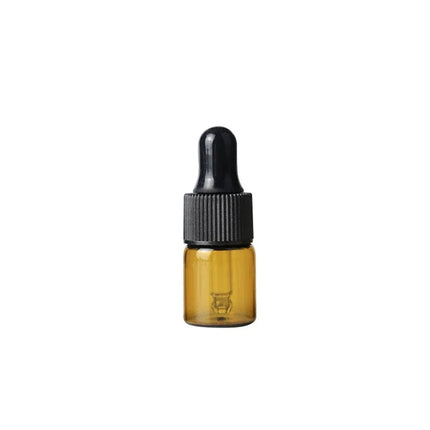 50/100PCS 1-5/ML Essential Oil Glass Refillable Eye Empty Dropper Bottle Container TravelPortable for Essential Oils, Perfumes